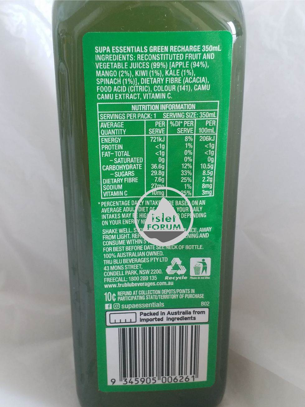 SUPA Essentials Green Recharge (3)SUPA澳洲混合果汁350毫升.jpg