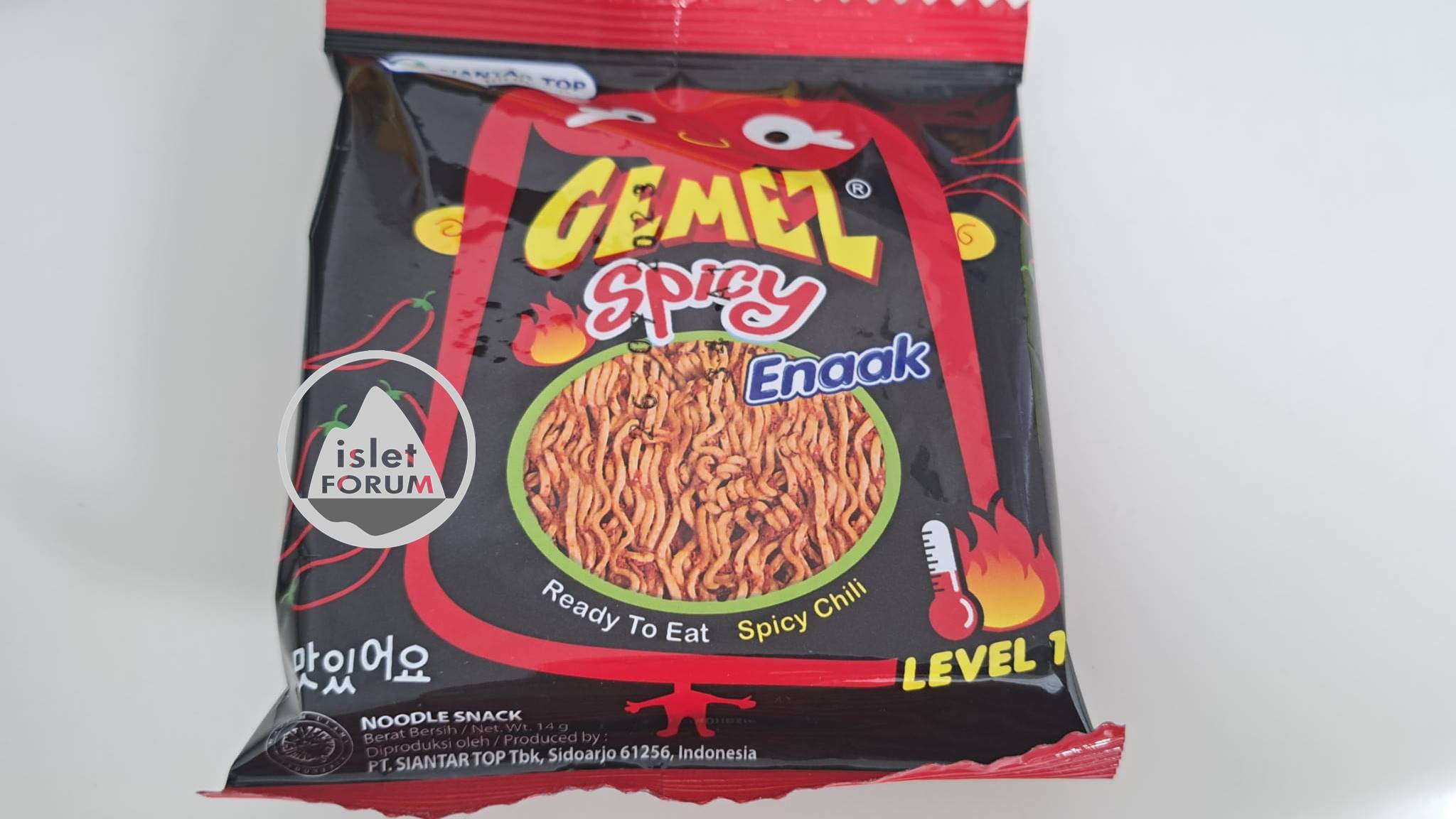 印尼Noodle Snack Gemez Spicy Enaak Ready to eat  Spicy level 1 HK＄3／包 (2).jpeg